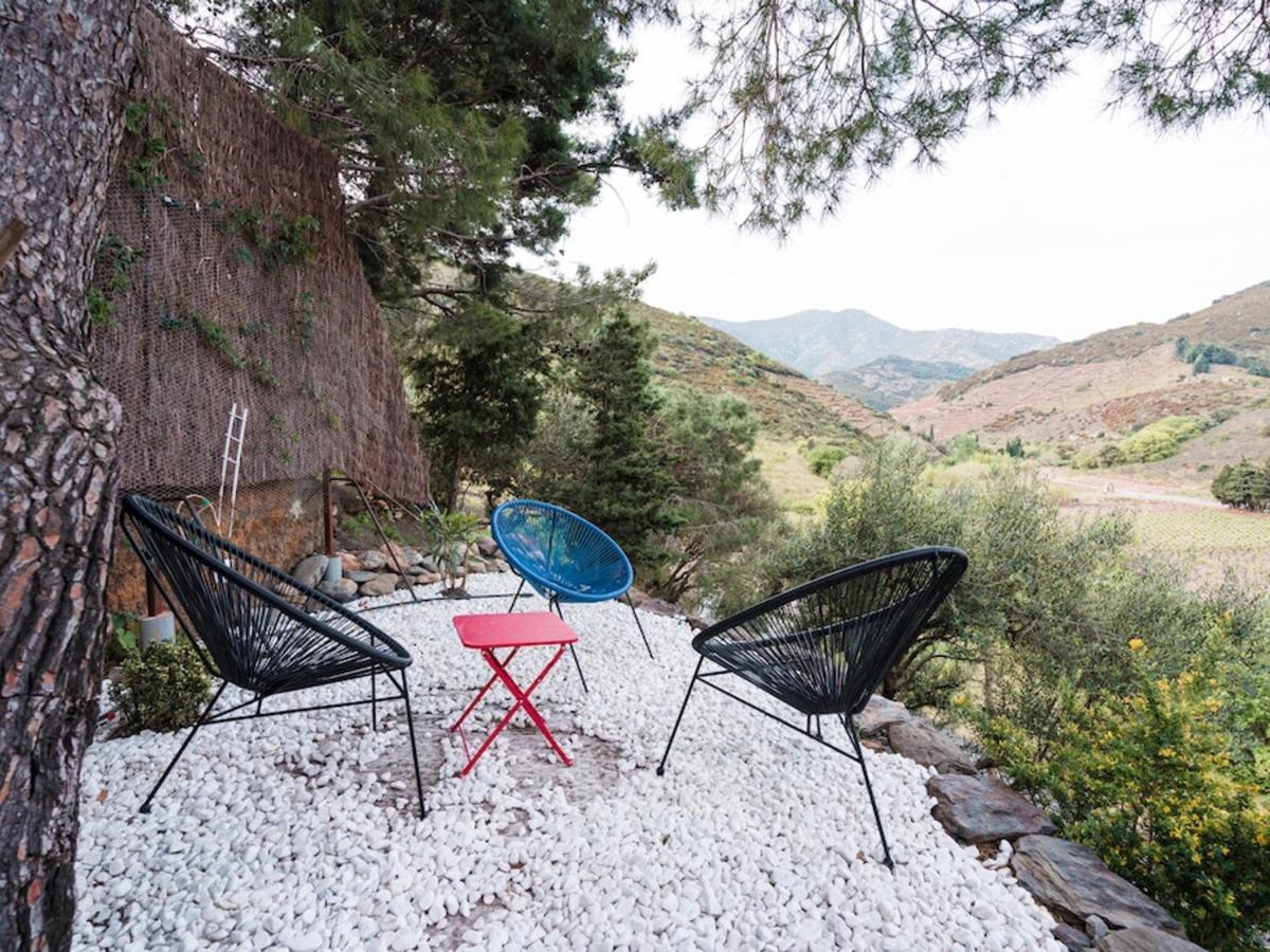 Maison F2 Independante Avec Terrasse, Climatisation Et Wifi A Banyuls-Sur-Mer - Fr-1-309-262 Bagian luar foto